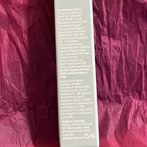 Endota Makeup Endota Hydrating Lip Balm Bnip New Poshmark
